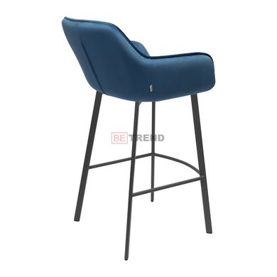 Барный стул TOMAS Bjorn Синий реальная фотография
