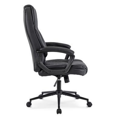 Стул офисный поворотный MEBEL ELITE PHONIX Черный реальная фотография