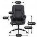 Стул офисный поворотный MEBEL ELITE PHONIX Черный