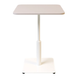Стол Ibiza Soft light Lovko 70x70 Белый металл/кашемир