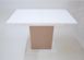 Розкладний стіл STOUN B/L Intarsio 100(135)x60 Біла аляска / Лате жива фотографія