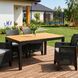 Стол Раскладной обеденный ARGOS MEBEL ELITE 160(210)х90 Дуб/черный