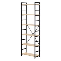 Стеллаж CALGARI 6 SHELF BEIGE Special4You 190x60 Бежевый