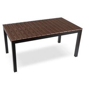 Стіл Розкладний обідній ARGOS MEBEL ELITE 160(210)х90 Горіх/чорний жива фотографія