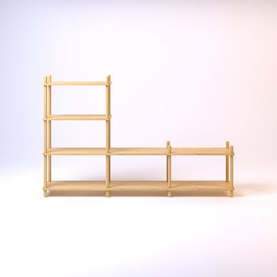 Стеллаж ДАО #7 Lovko Дуб реальная фотография