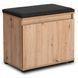 Тумба для взуття MEBEL ELITEM VENORA 60 Дуб Артизан/графіт