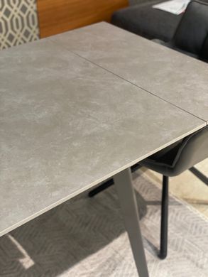 Стіл Обідній HUGO MYSTIC GREY 140-200 см Concepto Сірий Кераміка жива фотографія