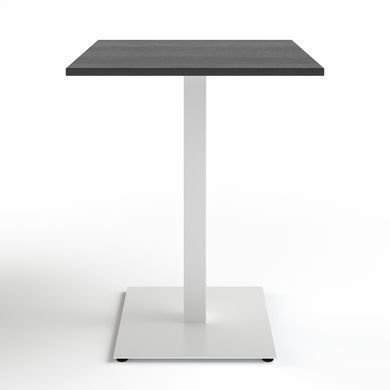 Стіл TETRA LIGHT Lovko 60x60 Білий / Чорний жива фотографія