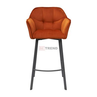 Барный стул FRANK Bjorn Оранжевый реальная фотография