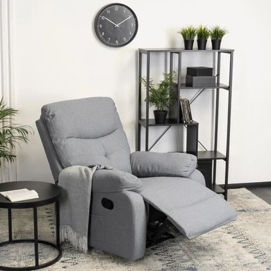 Масажне крісло MEBEL ELITE INTER 2 тканина Сірий