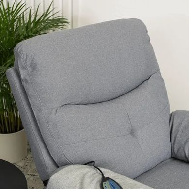 Масажне крісло MEBEL ELITE INTER 2 тканина Сірий