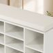 Тумба для обуви MEBEL ELITE AXEL 104 см белый