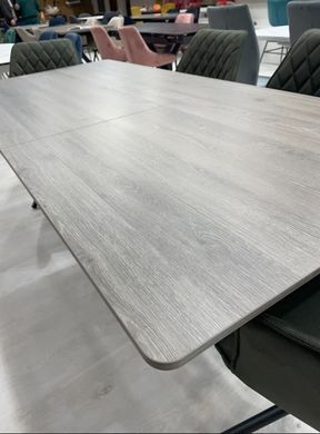 Стіл розкладний TML-680 VETRO 160(200)x90 Попільний Дуб жива фотографія