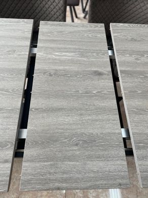 Стіл розкладний TML-680 VETRO 160(200)x90 Попільний Дуб жива фотографія
