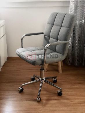 Компьютерное кресло Q-022 Signal Ткань Серый реальная фотография