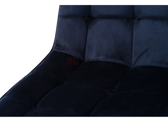 Стілець N-46 Vetro Чорнильно-Синій Вельвет жива фотографія
