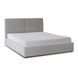 Ліжко двоспальне MEBEL ELITE MARSYLIA Velvet 180x200 см Сірий