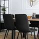 Стілець оксамитовий MEBEL ELITE ROBIN Velvet, Чорний