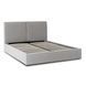 Ліжко двоспальне MEBEL ELITE MARSYLIA Velvet 180x200 см Сірий