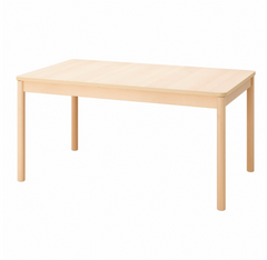 Стол Обеденный Раскладной RÖNNINGE IKEA 155/210x90 Дерево