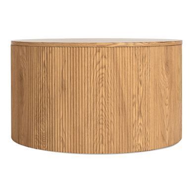 Журнальный столик CLOVER MAX MEBEL ELITE 80x80 Дуб реальная фотография