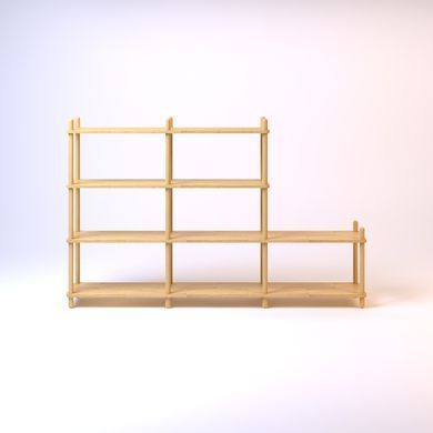 Стеллаж ДАО #9 Lovko Дуб реальная фотография