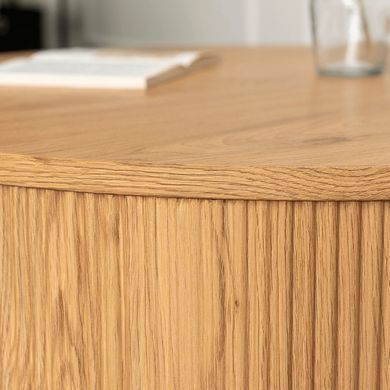 Журнальный столик CLOVER MAX MEBEL ELITE 80x80 Дуб реальная фотография