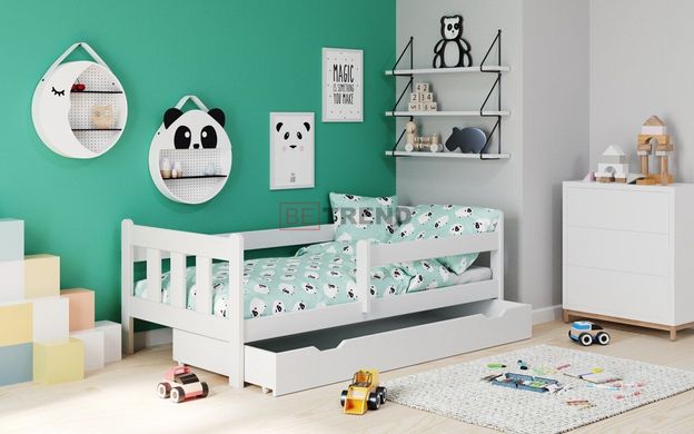 Кровать детская MARINELLA Halmar 88x164 Белый реальная фотография