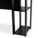Письменный стол MEBEL ELITE RED 136 см Черный