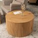 Журнальный столик CLOVER MAX MEBEL ELITE 80x80 Дуб