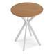 Стол MEBEL ELITE LAUREN 60X60 Дуб золотой/белый
