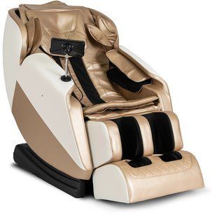Массажное кресло MEBEL ELITE RX ULTRA PRO MAX экокожа бежевий