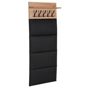 Вешалка MEBEL ELITE VENORA 60 Дуб Артизан/графит реальная фотография