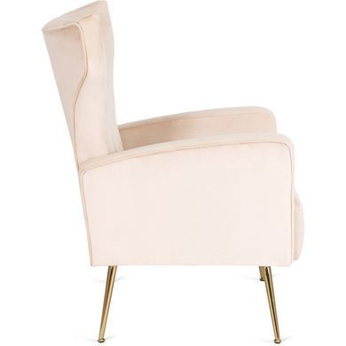 Кресло мягкое DIANA Velvet MEBEL ELITE Беж