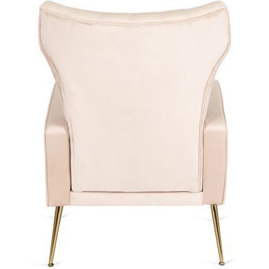 Кресло мягкое DIANA Velvet MEBEL ELITE Беж