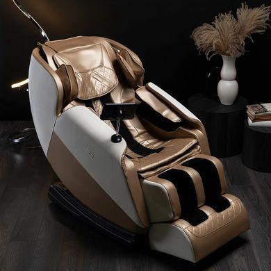 Масажне крісло MEBEL ELITE RX ULTRA PRO MAX екошкіра бежевий