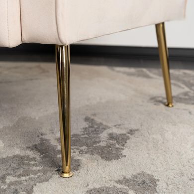 Кресло мягкое DIANA Velvet MEBEL ELITE Беж