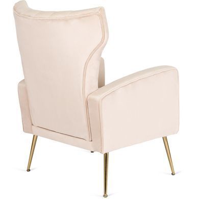 Кресло мягкое DIANA Velvet MEBEL ELITE Беж