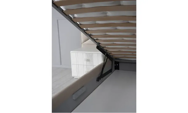 Кровать Моника XL Prestol 180x200 Беж реальная фотография