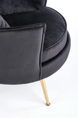 Кресло ALMOND Velvet Halmar Черный