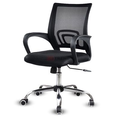 Компьютерное кресло S-106 Intarsio Черный реальная фотография