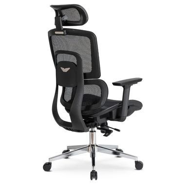 Стул офисный поворотный MEBEL ELITE ROMEO Черный реальная фотография