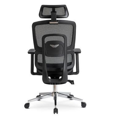 Стул офисный поворотный MEBEL ELITE ROMEO Черный реальная фотография