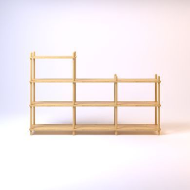Стеллаж ДАО #10 Lovko Дуб реальная фотография