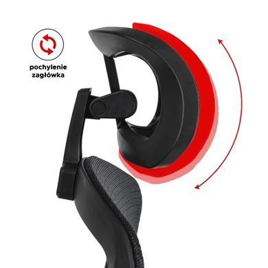 Стул офисный поворотный MEBEL ELITE ROMEO Черный реальная фотография