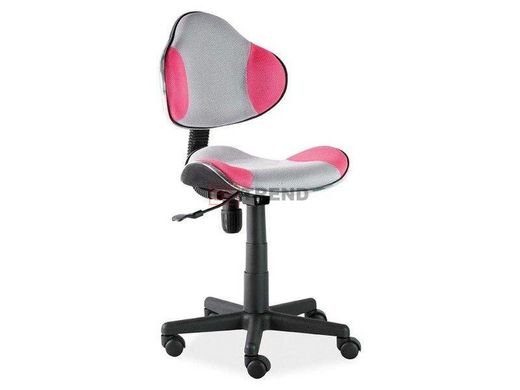 Комп'ютерне крісло Q-G2 Signal Рожевий / Сірий жива фотографія