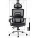 Стул офисный поворотный MEBEL ELITE ROMEO Черный