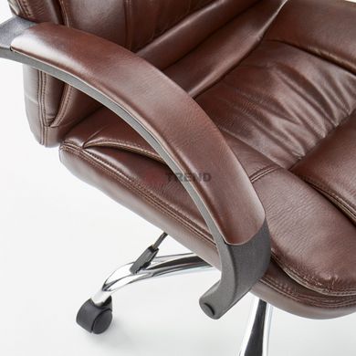 Комп'ютерне крісло RELAX Halmar Темно-коричневе жива фотографія