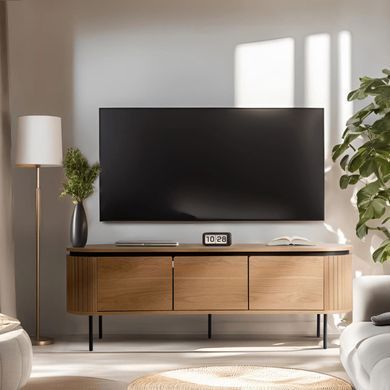 ТВ Тумба MEBEL ELITE MARISSA MAXI 160 Дуб жива фотографія