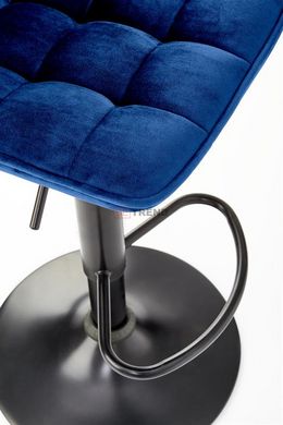 Барный стул H-95 Halmar Темно-Синий реальная фотография